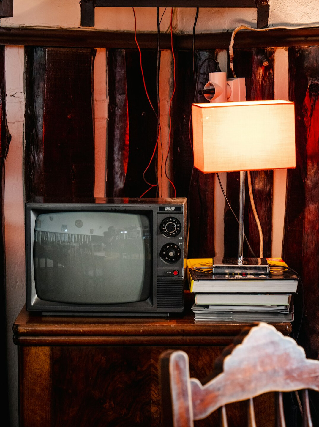 old german tv studio