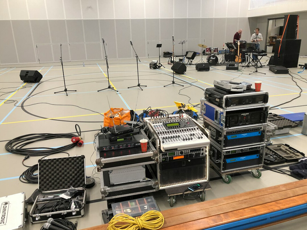 german tv studio setup